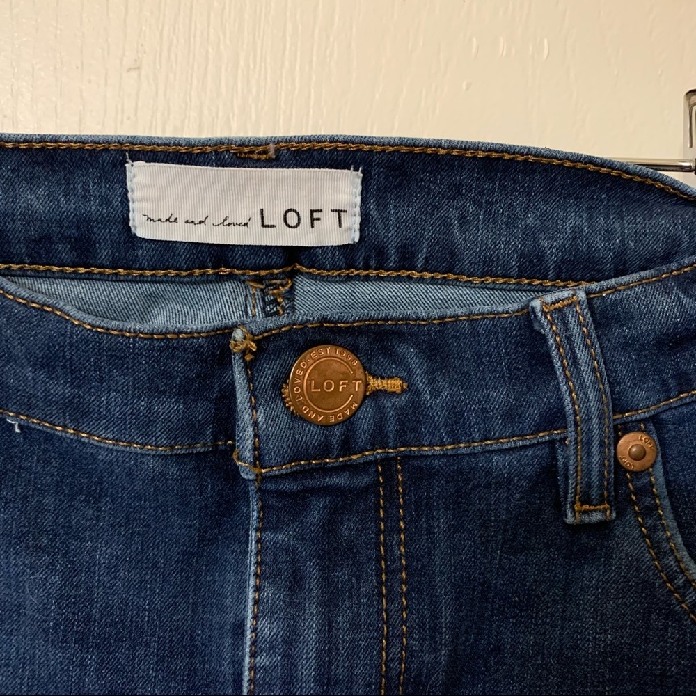 Petite LOFT stretch jeans - Picture 3 of 6